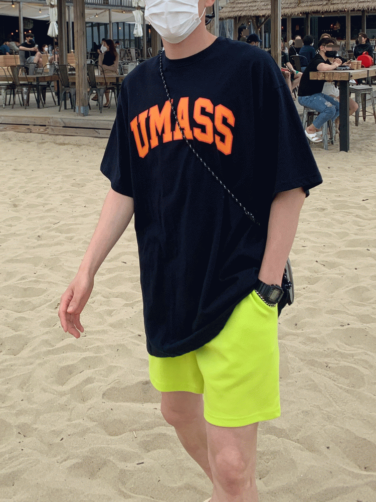 멜루드 UMASS 반팔 티셔츠(3color)